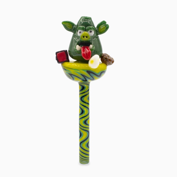 Piteira de Vidro Premium Angry Birds Verde